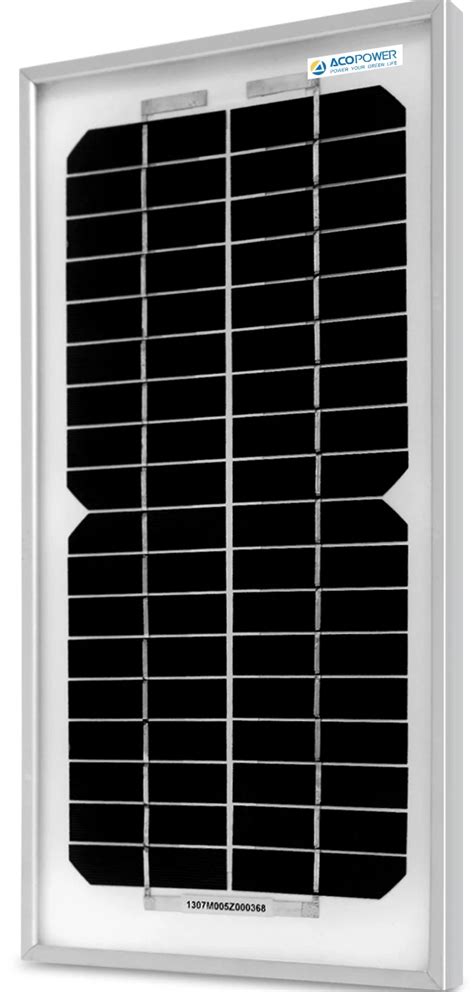 Acopower 5w Solar Panel Suitable To Be Used For Minor Applications