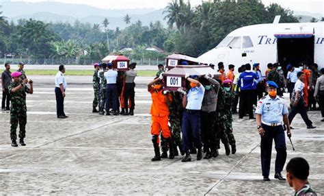 Indonesia Plane Crash All Bodies Recovered Arab News