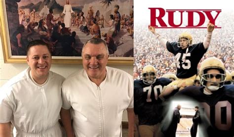 Rudy Ruettiger From Classic Hollywood Film Rudy Baptized A Member Of Lds Church Lds Living
