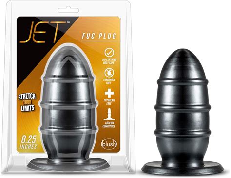 Amazon Blush Jet FUC Plug Extra Girthy Huge Butt Plug Sex Toy For