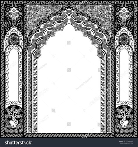 Get download and use it in your video on kzclip. Architectural Arch Arabic Traditional Islamic Background Stock Vector 533445058 - Shutterstock