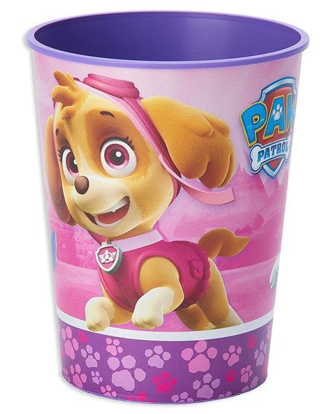Paw Patrol Pink Plastic Party Cup 16oz