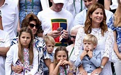 Roger Federer's family watches on in pride as he wins record-breaking ...