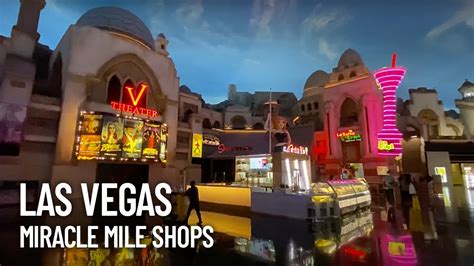 Miracle Mile Shops Las Vegas Walking Tour Formerly Desert Passage
