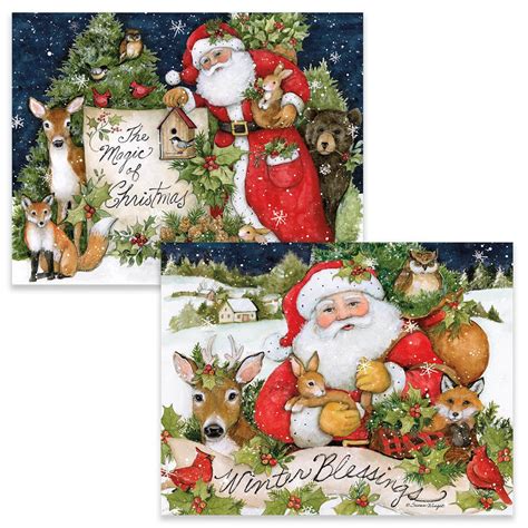 Assorted Boxed Christmas Cards Lang Outlet