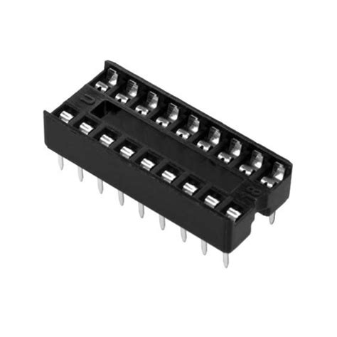 18 pin dip ic socket base connector holder for ic s project hub