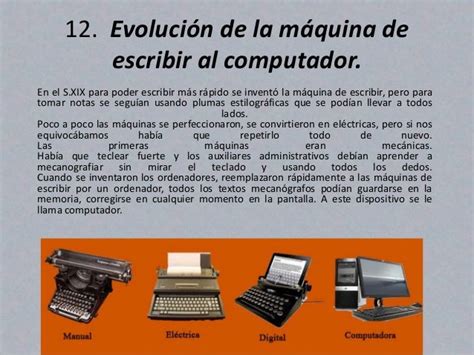 Evolucion De La Maquina De Escribir Hasta El Computador Noticias Máquina