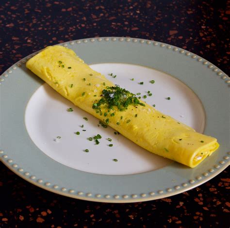 French Omelet Ideal Breakfast Suggestion Done At Home Cinder