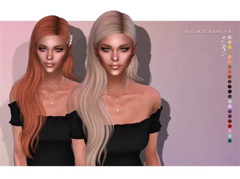 The Sims Resource Wingssims On0910 Hair Fantasy Recolor Sims 4 Hairs