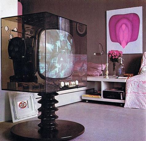 Tv Set From The 1970s Via Decor Retro Interior 80s Interior