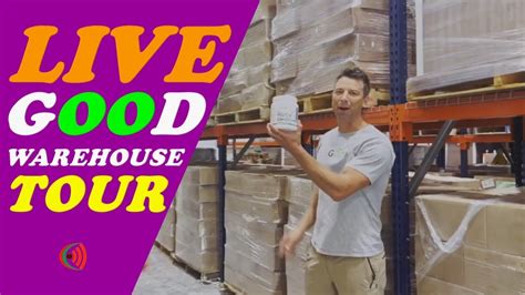 LiveGood Warehouse Tour Live Good Promiseland YouTube