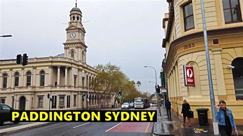 Sydney Paddington Oxford Street Walk On A Rainy Day Youtube