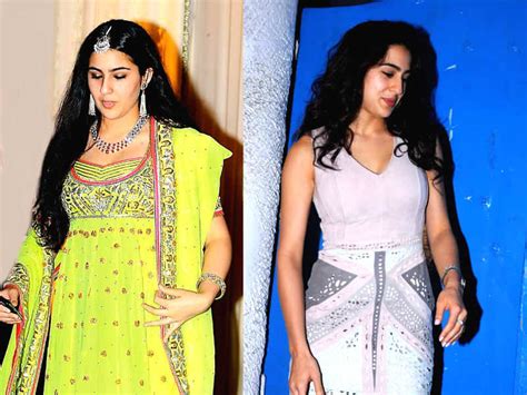 Then And Now Sara Ali Khan