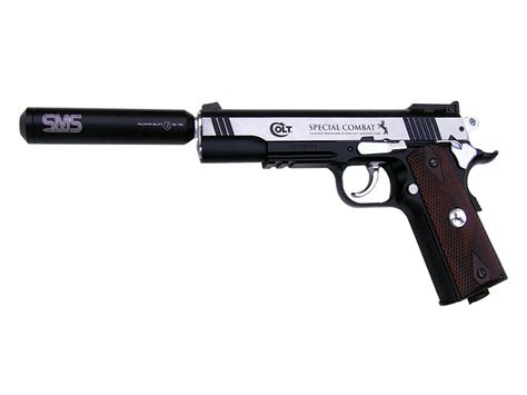 CO2 Pistole Colt Special Combat Classic Ganzmetall Kaliber 4 5