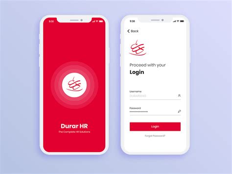 Performance logging in to maybank2u, performing transactions and paying your bills are now faster. DurarHR Login Screen by vinayapanicker on Dribbble