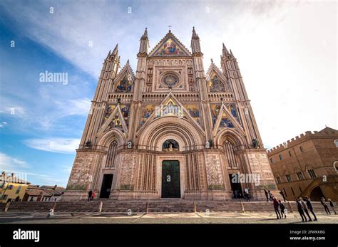 Duomo Di Orvieto Orvieto Cathedral Is A Gothic Church Built Between