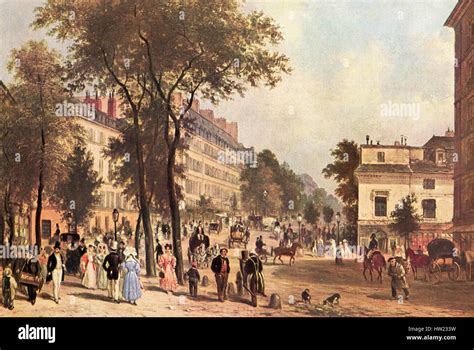 Boulevard Montmartre Paris