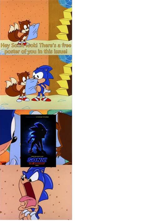 Appropriate Reaction Sonic The Hedgehog Know Your Meme