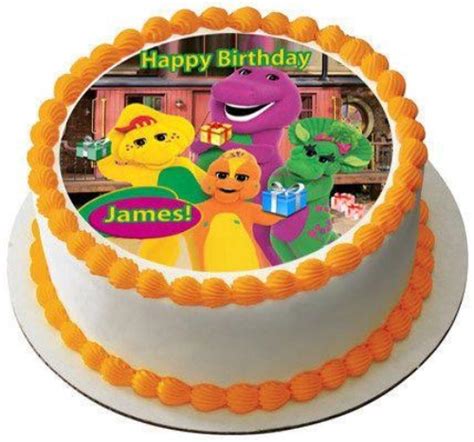 Barney Cake