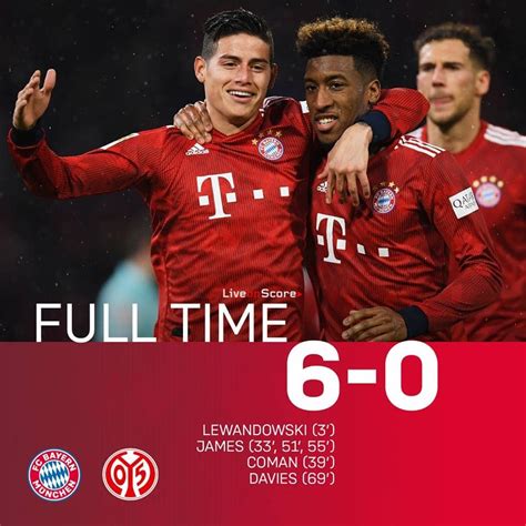 Meistertitel nach einer schwachen vorstellung vergeben. Bayern Munich 6-0 Mainz Full Highlight Video - Bundesliga 2019