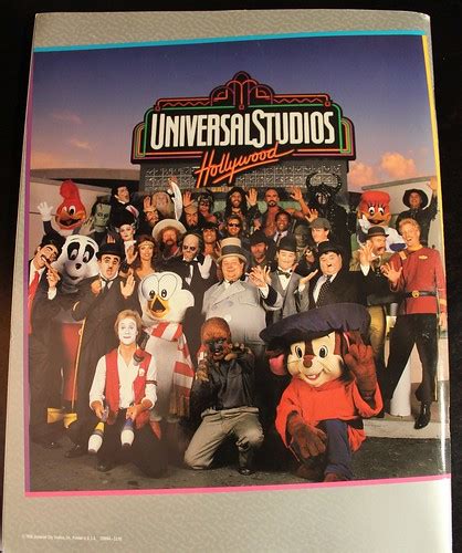 25th Anniversary Universal Studios Hollywood Guide Book 1964 1989