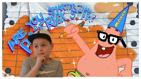 Am I Smarter Than Patrick Star Youtube