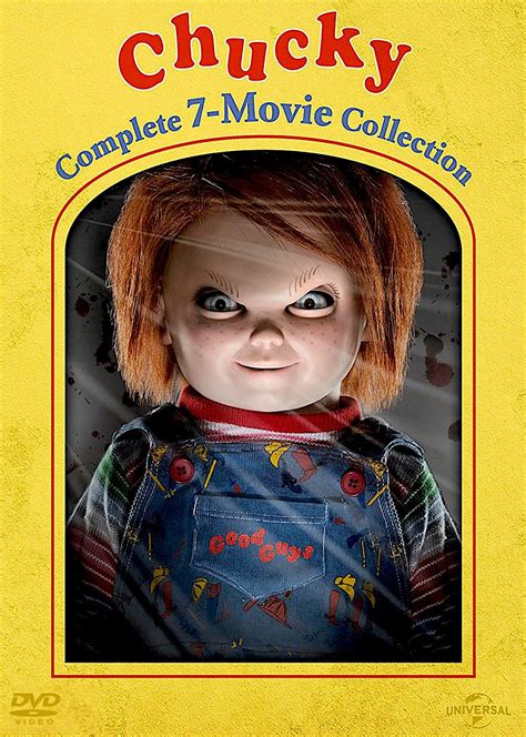 Chucky Complete 7 Movie Dvd Collection Set Universal Studios New