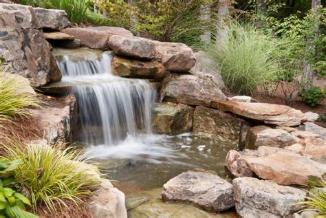 The Easiest Way To Make A Garden Waterfall Look And Feel Natural Is To