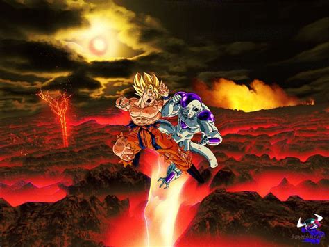 Ssj Goku Vs Frieza Wallpaper By Xxzicexx On Deviantart Dragones