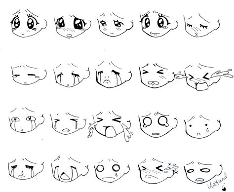 How To Draw Anime Face Expressions Learn Manga Emotions By Naschi