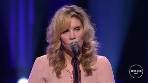 alison krauss 앨리슨 크라우스 i know who holds tomorrow live at the grand ole opry 네이버 블로그