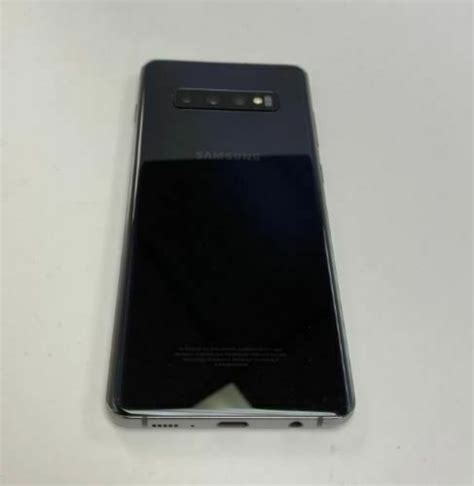 Samsung Galaxy S10 Plus Black Sm G975fds 64 8gb 128gb Lte Dual Sim
