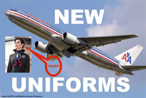 American Airlines Flight Attendants Complain That Their New Uniforms