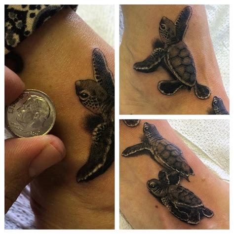 The Cutest Super Tiny Baby Sea Turtles By Half Pint Daeh