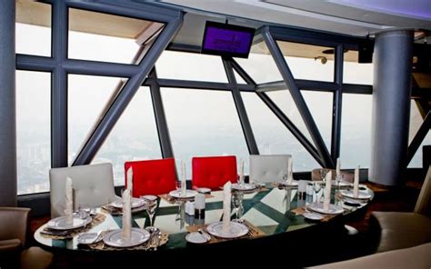 Dining Experience At Kl Tower Revolving Restaurant