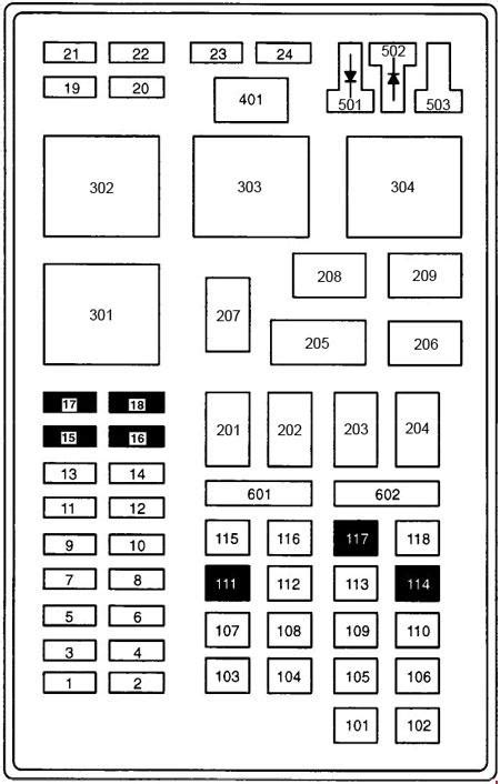 2000 Ford Taurus Fuse Block Diagram Ford Taurus Questions Where May I