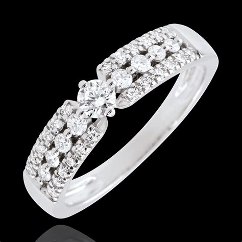 Una imagen dice más que mil palabras. Anillo de Compromiso Destino - Medici - oro blanco 9 ...