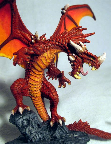 89001 Pathfinder Red Dragon By Slendertroll Show Off Painting