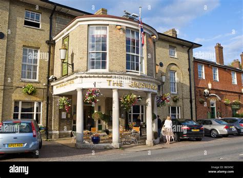 The Grosvenor Hotel In Stockbridge Hampshire England Stock Photo Alamy