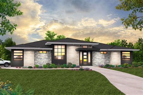 Plan 85299ms 3 Bedroom Modern Prairie Style House Plan Prairie Style