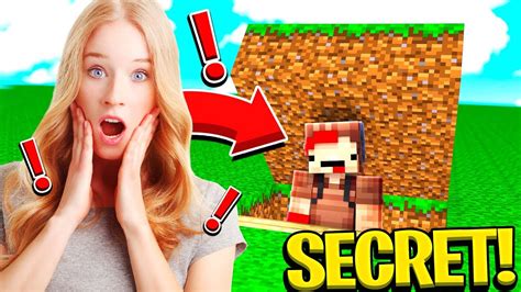 I Found My Girlfriends Secret World In Minecraft Youtube