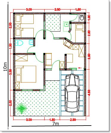 Program desain rumah 3d offline. sketsa rumah minimalis ukuran 12x8