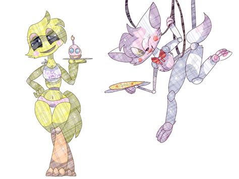 Mangle And Toy Chica By Cordeliale On Deviantart