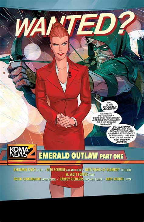 Czarno Biały świat Recenzja Komiksu Green Arrow Volume 3 Emerald