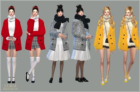 Sims 4 Winter Clothes Cc Pack Margaret Wiegel