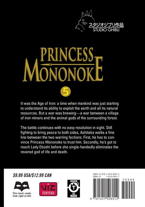 Princess Mononoke Film Comic Vol 5 Book By Hayao Miyazaki Official Publisher Page Simon