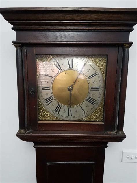 Buy Georgian Oak Longcase Clock From Bellarine Antiques