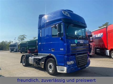 Daf Xf 105510 Super Space Cap 2 X Alu Tractor Unit From Germany