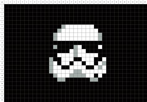Dessin Pixel Art Star Wars