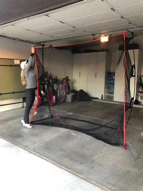 Indoor Golf Net For Garage Dandk Organizer